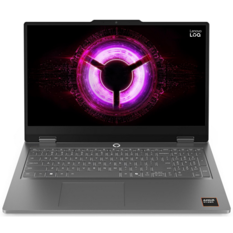 Notebook Gaming Lenovo LOQ Essential 15ARP11, cu procesor AMD Ryzen 7 170, 15.6'' IPS, 16 GB DDR5, 1 TB, NVIDIA GeForce RTX 5050, 8GB GDDR7, Fr OS