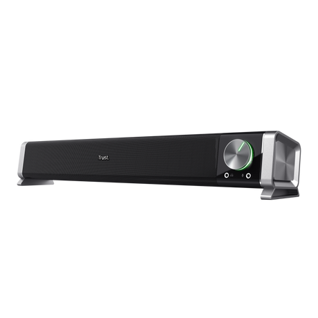 Soundbar Trust Asto, putere maxima 12W, frecventa raspuns 20 Hz, 20.000 Hz, negru