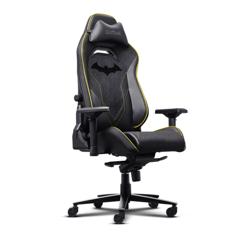Scaun gaming Trust GXT 721BM Ruya Pro Premium, 5 roti, ridicare pe gaz clasa 4, adjustabil pe inaltime, material piele PU, greutate maxima suportata 150 kg, negru