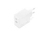 Incarcator Laptop Lenovo Dual USB-C 65W GaN Power, 65W, Alb, 1 an Garantie