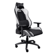Scaun gaming Trust GXT 714B Ruya Comfortable, roti, ridicare pe gaz clasa 4, adjustabil pe inaltime, material plastic + PU leather, greutate maxima suportata 150 kg, negru/alb