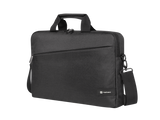 Geanta laptop Natec Beira, compatibilitate dimensiune laptop 15.6"-16", 1 compartiment, material Polyester 300D, negru