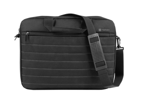 Geanta laptop Natec Taruca, compatibilitate dimensiune laptop 14.1", 1 compartiment, material Polyester 600D, negru