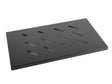 Poliță fixă 19" 1U / 465x315 mm,  max. 120 kg, negru