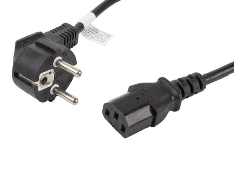 Cablu alimentare CEE 7/7  IEC 320 C13 1,8 m VDE negru