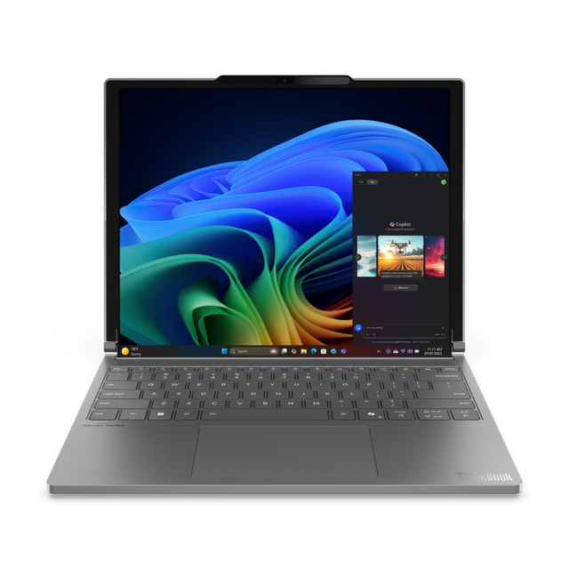 Laptop Business Lenovo ThinkBook Plus G6 Rollable, cu procesor Intel Core Ultra 7 258V, 14'' OLED, 32 GB LPDDR5x, 1 TB, Intel Arc Graphics 140V, Windows 11 Pro, 3 ani Garantie