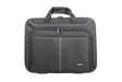 Geanta laptop Natec Doberman, compatibilitate dimensiune laptop 17.3", 2 compartimente, material Polyester 600D, negru