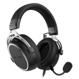 Casti gaming cu fir Hator Hypergang 3, material membrana compozit, frecventa raspuns 10Hz-44kHz, impendanta 32Ω, putere maxima 30mW, microfon detasabil unidirectional, sensibilitate -38 ±3dB, negru