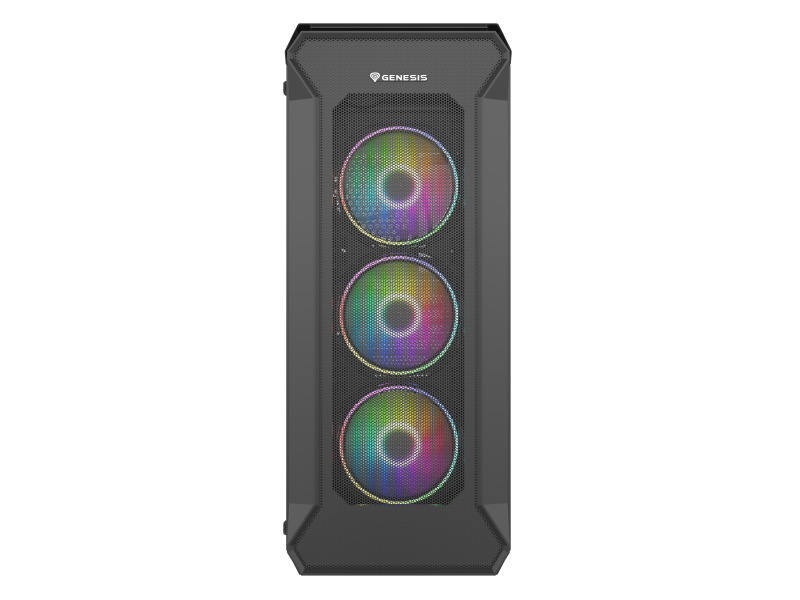 Carcasa GENESIS Irid 505 ARGB, Mid Tower, Black