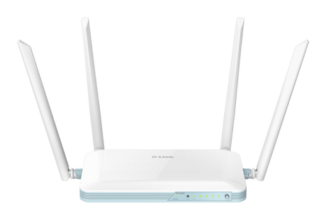 D-Link G403 EAGLE PRO AI N300 4G SMART Wi-Fi Router, Single Band, Wireless Speed: 300Mbps 2.4GHz, 1x  Fast Ethernet WAN 4x Fast Ethernet LAN, 4 fixed omni-directional antennas, AI Assistant, AI Parental Control, AI Wi-Fi Optimiser
