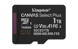 Card de Memorie MicroSDXC Kingston, 1TB, Canvas Select Plus,Fara Adaptor