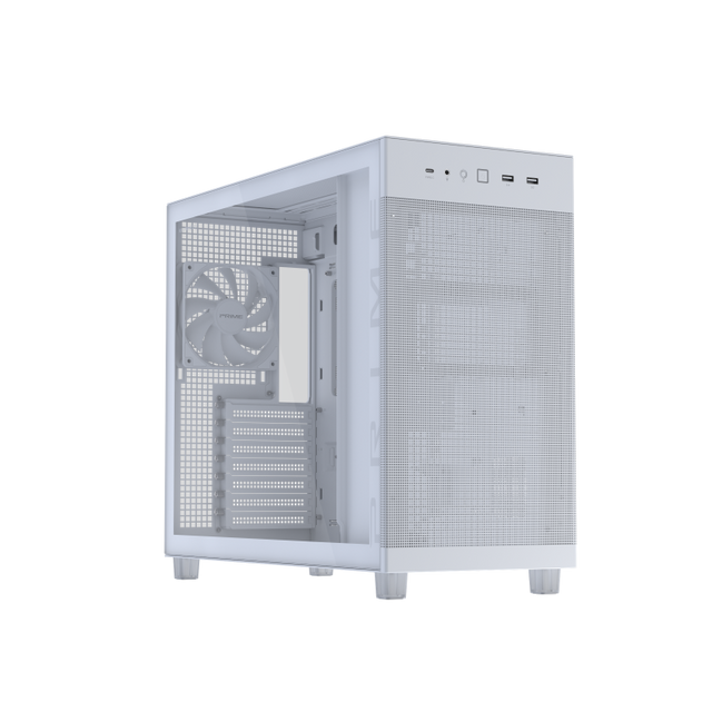 Carcasă ASUS PRIME AP303 TG White, ATX