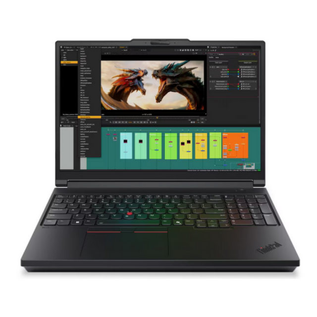 Laptop Workstation Lenovo ThinkPad P16 Gen 3, cu procesor Intel Core Ultra 9 285HX, 16'' IPS, 64 GB DDR5, 2 TB, NVIDIA RTX PRO 2000, 8GB GDDR7, Windows 11 Pro, 3 ani Garantie