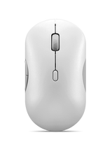 Mouse wireless silentios multi-dispozitiv Lenovo 700; pana la 4000DPI; tip: full-size ambidextru; senzor: IR optic; numar butoane: 8; conectivitate: receptor USB-A 2.4G sau Bluetooth 5.3; greutate: 63.5g, compatibil cu Windows 10, Windows 11; include 1 x baterie de tip AA; culoare: alb (Seashell)