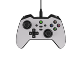 Controller cu fir Genesis Mangan 300, tip Analog/Digital, interfata USB, numar butoane 19, lungime cablu 200 cm, compatibilitate PC, ROG Ally, Nintendo Switch, Steam Deck, alb