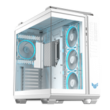 Carcasa ASUS TUF GAMING GT502 Horizon TG ARGB, RGB, Mid Tower, White
