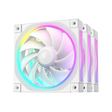 Ventilatoare DEEPCOOL FL12-3in1 120mm ALB, CFM 55, presiune 2.82 mmAq, viteza de rotatie 500-2150 RPM +/- 10%