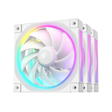 Ventilatoare DEEPCOOL FL12-3in1 120mm ALB, CFM 55, presiune 2.82 mmAq, viteza de rotatie 500-2150 RPM +/- 10%