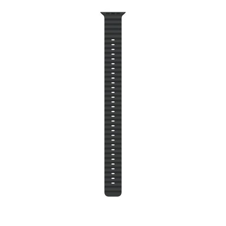 49mm Black Ocean Band Extension - Natural Titanium Finish