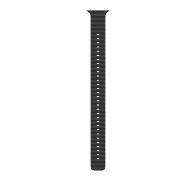 49mm Black Ocean Band Extension - Natural Titanium Finish