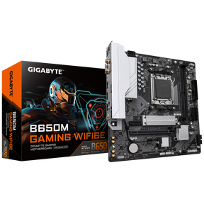Placa de Baza GIGABYTE B650M GAMING WIFI6E AM5, 2x DDR5, 1x D-Sub 1x HDMI, 1x PCIE 4.0 x16 1x PCIE 3.0 x1, 1x M.2, 4x SATA 6GB/s, mATX