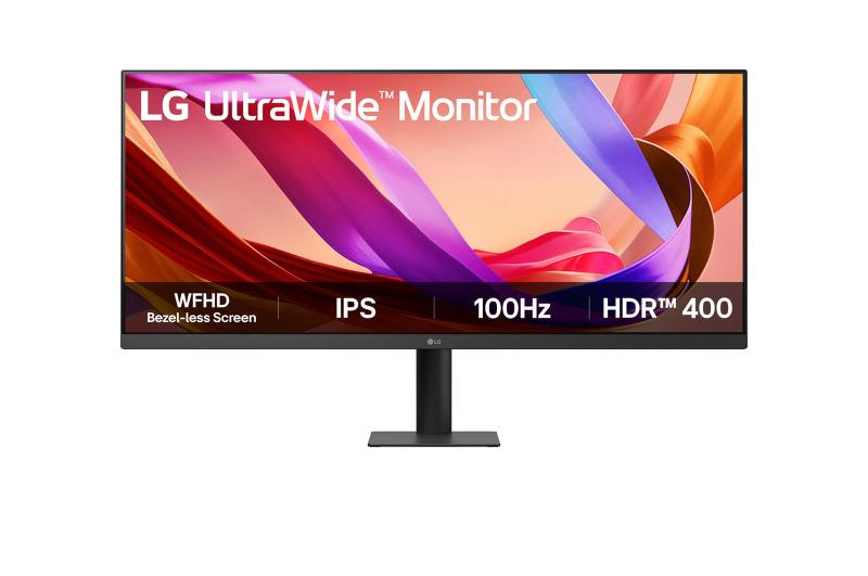 Monitor LG 34" 34U511A-B.AEU, Diagonal (inch): 34, Diagonal (cm): 86, Aspect ratio: 21:9, Panel: IPS, Resolution: 2560x1080, Refresh Rate: 100Hz, Response time GtG: 5ms, Brightness (max): 400 cd/m², Contrast (static) : 1000:1, Viewing angle: 178/178, Color Gamut Type: sRGB, Color Gamut Coverage