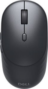 DELL Pro 7 MS726. Form factor: Ambidextrous. Movement detection technology: Optical, Device interface: RF Wireless + Bluetooth, Movement resolution: 6000 DPI, Buttons quantity: 3, Scroll type: Wheel. Power source: Batteries. Product colour: Black