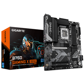 Placa de Baza GIGABYTE B760 GAMING X GEN5, 4x DDR5, 1x DP 1x HDMI, 1x PCIE 5.0 x16 2x PCIE 3.0 x16, 3x M.2, 4x SATA 6GB/s, ATX