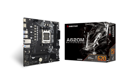 Placa de baza Biostar A620MS, Socket AM5, DDR5, Micro-ATX