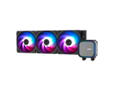 Cooler Procesor MSI MAG CORELIQUID A13 360 AIO ALB, marime radiator 360mm, 3 ventilatoare ARGB GEN2, Viteza pompa: 3800 +/- 10%, Suport AMD: AM4/AM5, suport INTEL: LGA 1700/1851, Airflow: 62.6 CFM, Nivel de zgomot pompa: 20dBA