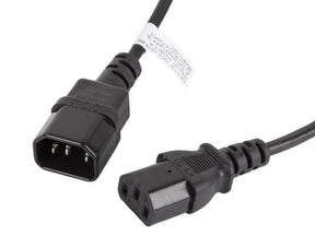 Cablu IEC 320 C13  C14 1,8 m negru