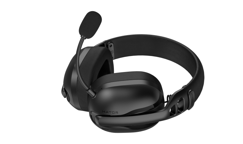 Casti Gaming Head-band HATOR Hyperpunk 3, Wireless, noise-canceling, Negru