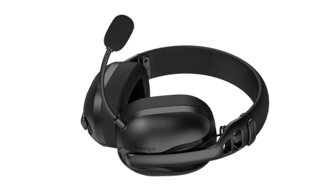 Casti Gaming Head-band HATOR Hyperpunk 3, Wireless, noise-canceling, Negru