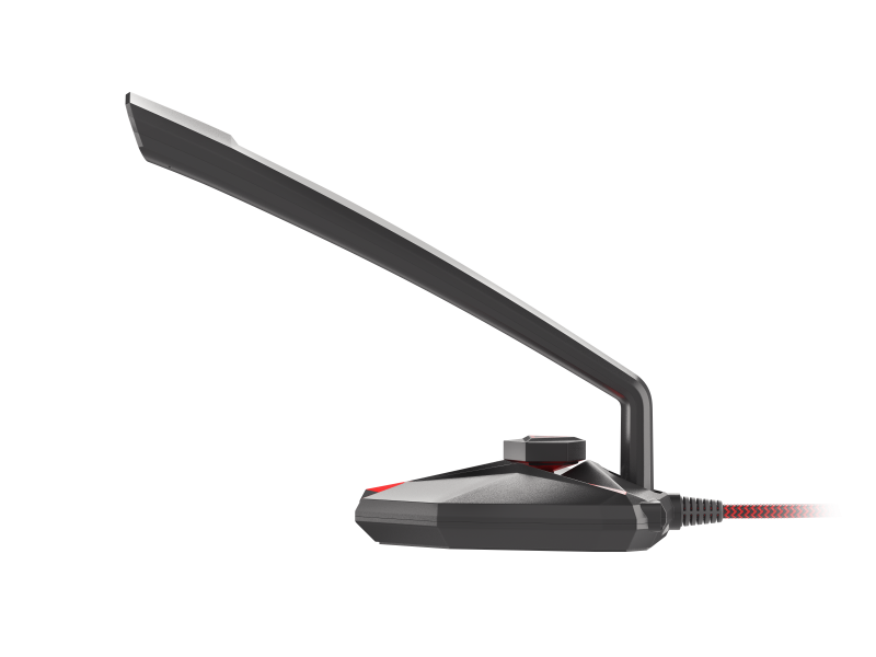 Microfon Genesis Radium 200, condenser, cardioid, frecventa raspuns 100 - 16000 Hz, lungime cablu 150cm, negru