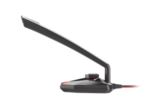 Microfon Genesis Radium 200, condenser, cardioid, frecventa raspuns 100 - 16000 Hz, lungime cablu 150cm, negru