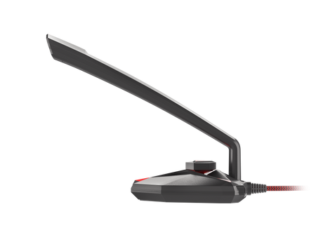 Microfon Genesis Radium 200, condenser, cardioid, frecventa raspuns 100 - 16000 Hz, lungime cablu 150cm, negru