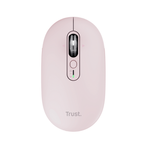 Mouse wireless Trust Seron Hyperscroll, 7 butoane, rezolutie maxima 3200 DPI, roz