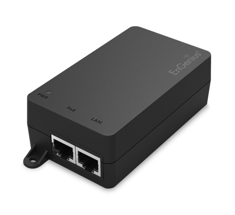 Adaptor POE EnGenius Indoor, 1 port GbE 110~240VAC-in proprietary 54V/0.6A-out (Pin4-5:54V/pin7-8:return), capacitate 100m