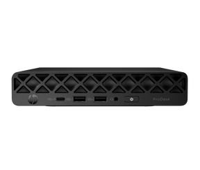 Desktop Business HP ProDesk 4 Mini G1i cu procesor Intel Core Ultra 7 265T pana la 5.3 GHz, 32 GB DDR5, 512GB SSD, Intel Integrated Graphics, Windows 11 Pro, Black, 1 an garantie