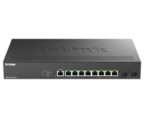 Switch D-Link DMS-1250-10SP , 8 porturi Gigabit, 2 porturi SFP+, Protocol 802.1D STP 802.1s MSTP 802.1w RSTP, rackabil