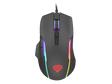Mouse gaming cu fir Gensesis Xenon 220, senzor optic, interfata USB, rezolutie maxima 12800 DPI, numar butoane 7, iluminare RGB, silent switches, maximum frame rate 7 000 FPS, negru