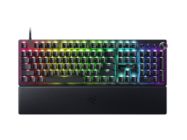 Tastatura mecanica Razer Huntsman V3 Pro 8KHz, iluminare Razer Chroma RGB, US layout, negru