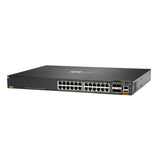 HPE Aruba Networking CX 6300F 24-port 1GbE Class 4 PoE and 4-port SFP56 Switch