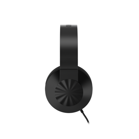 Casti Gaming Lenovo H210; Conectivitate: Wired via 3.5 mm; Lungime/Tip cablu: 2m, TPE cable; Audio Input: 4 - pole single 3.5 mm; Dimensiuni (L x D x H): 210 x 200 x 105 mm; Greutate: 339 g; Garantie: 1 an