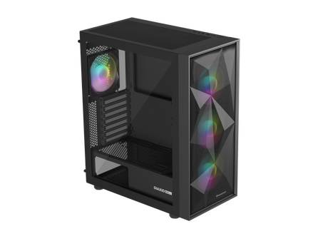 Carcasa GENESIS Diaxid 605 ARGB, Mid Tower, Black