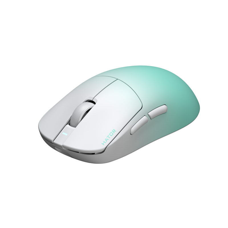 Mouse wireless Hator Quasar 3S ULTIMA 8K, senzor PixArt PAW3950, switch HATOR® Optical 100M, conectivitate 2.4GHz, bluetooth si USB, polling rate pana la 8000Hz, rezolutie maxima 30000 DPI, capacitate baterie 300 mAh, durata de viata baterie in modul wireless pana la 100 ore, timp incarcare 2 ore