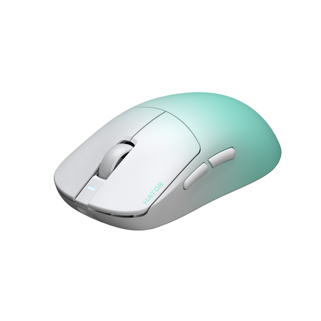 Mouse wireless Hator Quasar 3S ULTIMA 8K, senzor PixArt PAW3950, switch HATOR® Optical 100M, conectivitate 2.4GHz, bluetooth si USB, polling rate pana la 8000Hz, rezolutie maxima 30000 DPI, capacitate baterie 300 mAh, durata de viata baterie in modul wireless pana la 100 ore, timp incarcare 2 ore