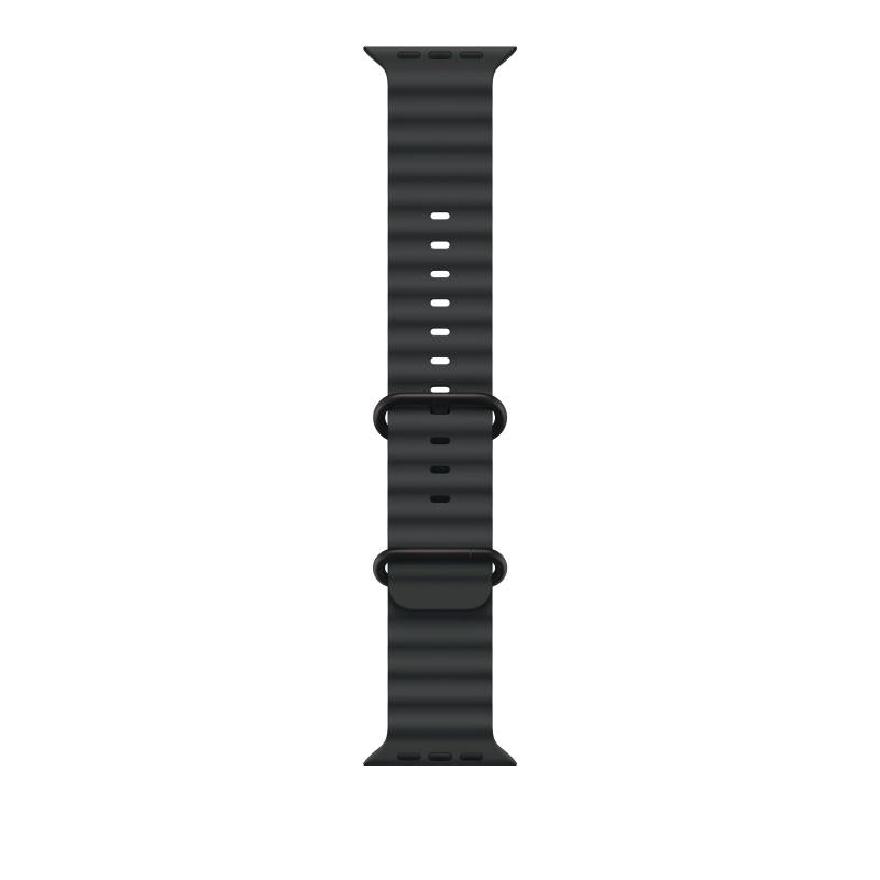 49mm Black Ocean Band - Black Titanium Finish