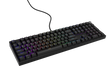 GAMING KEYBOARD GENESIS THOR 404 US LAYOUT RGB BACKLIGHT MECHANICAL BLACK GATERON YELLOW PRO