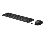 HP 655 Wireless Mouse and Keyboard Combo, Culoare: Negru, Dimensiuni: 428,22 x 115,47 x 18,06 mm (tastatură); 120,28 x 69,95 x 41,39 mm (mouse), Greutate: 0,4 kg (tastatură); 0,08 kg (mouse), Garantie 1 an